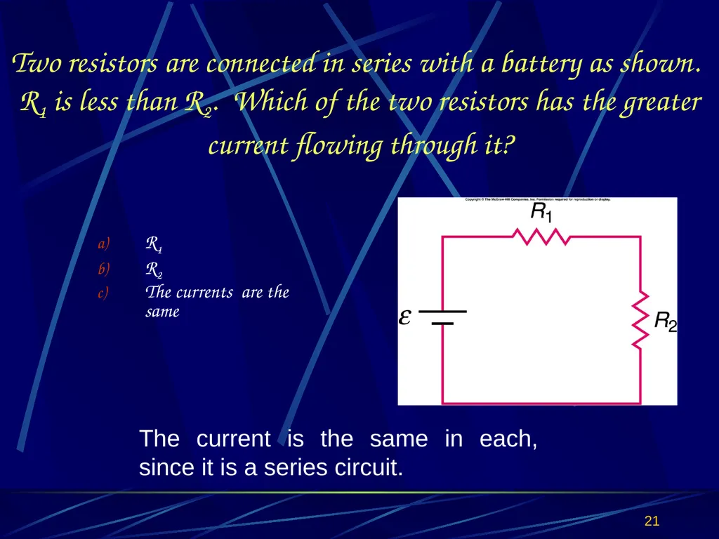 Electric potential is related to electrostatic - slide 21 of 24