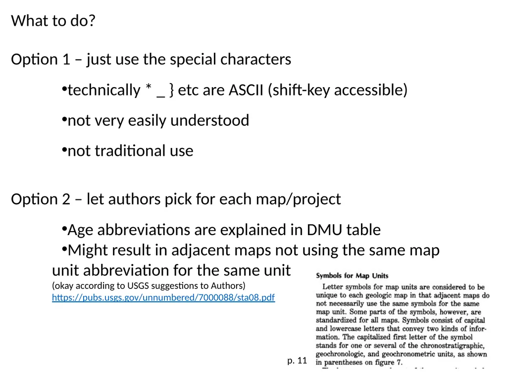 Map Unit Abbreviations for Stratigraphic Age Trish - slide 4 of 9