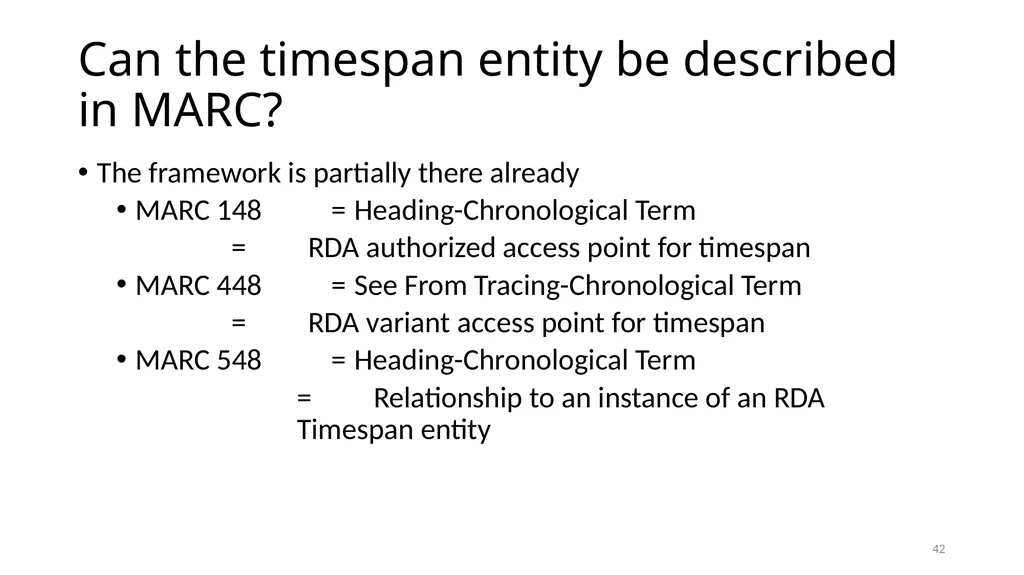 Timespan Module 12 1 Define the new Timespan - slide 42 of 48