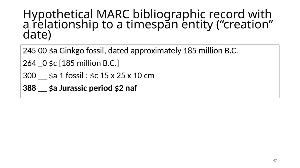 Timespan Module 12 1 Define the new Timespan - slide 47 of 48