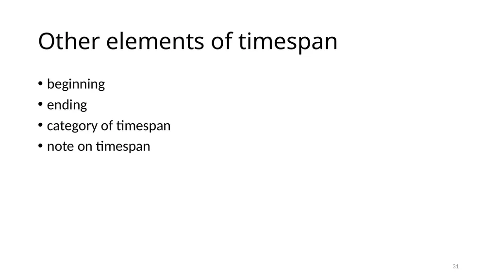 Timespan Module 12 1 Define the new Timespan - slide 31 of 48