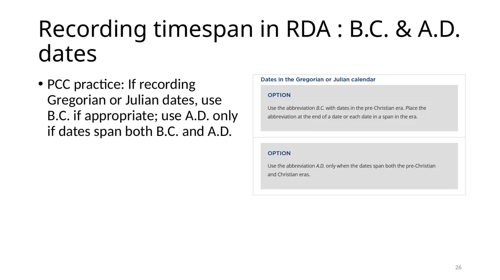 Timespan Module 12 1 Define the new Timespan - slide 26 of 48