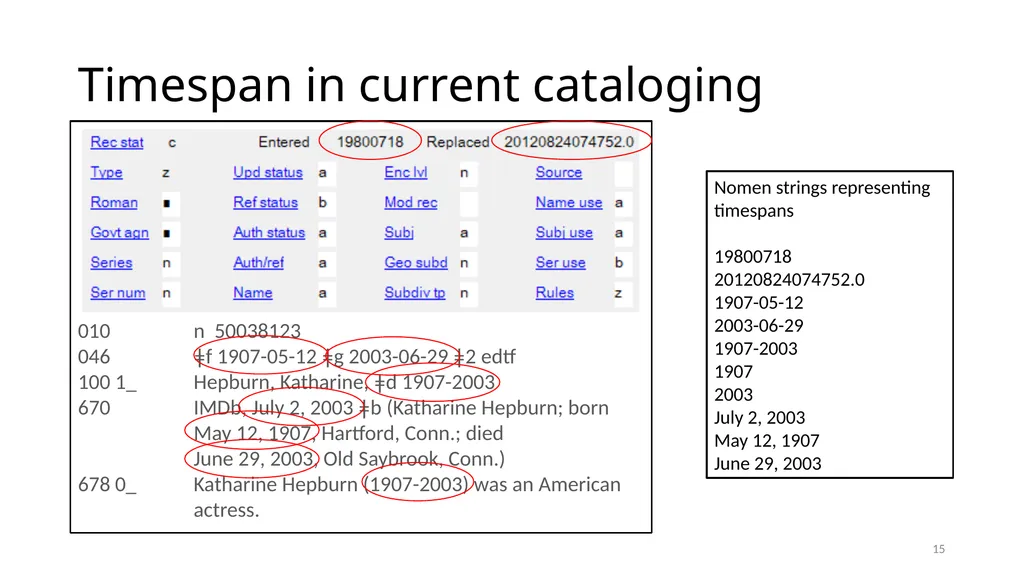 Timespan Module 12 1 Define the new Timespan - slide 15 of 48