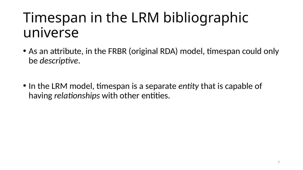 Timespan Module 12 1 Define the new Timespan - slide 7 of 48