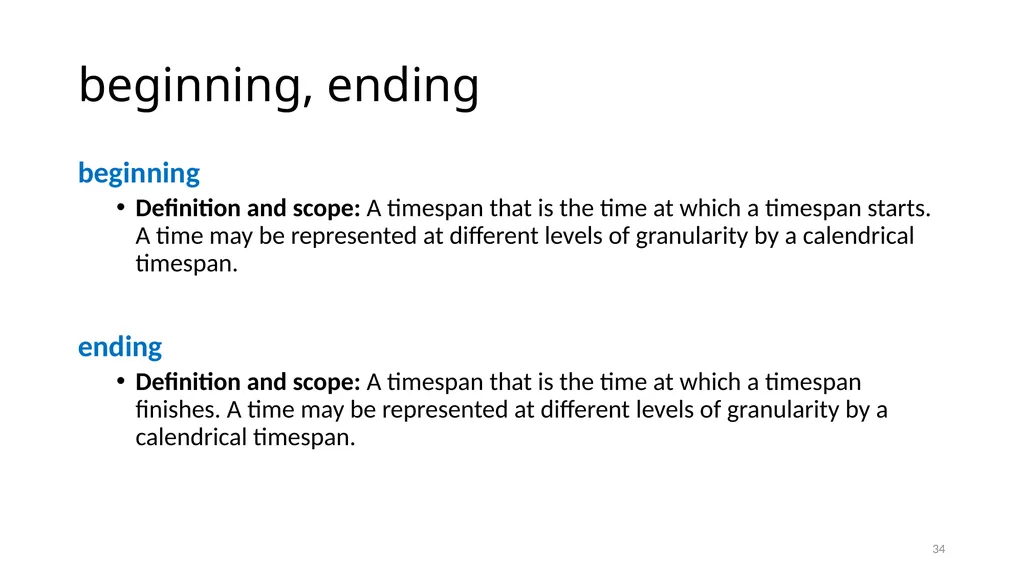 Timespan Module 12 1 Define the new Timespan - slide 34 of 48