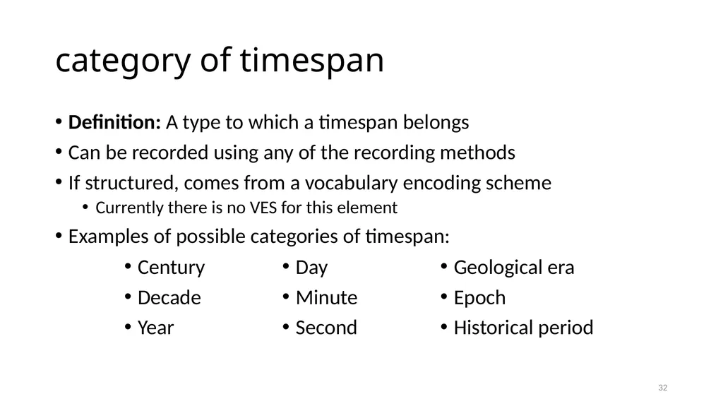 Timespan Module 12 1 Define the new Timespan - slide 32 of 48