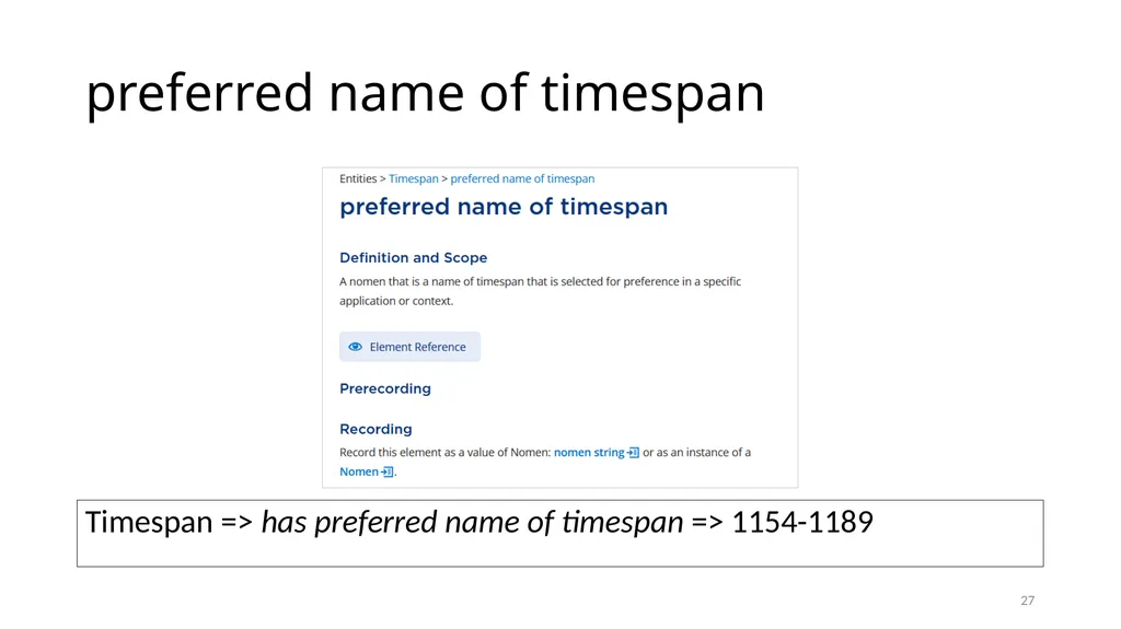 Timespan Module 12 1 Define the new Timespan - slide 27 of 48