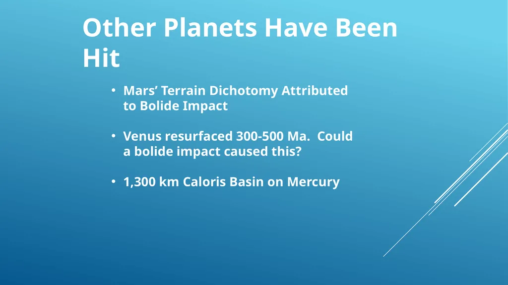 Did Plate tectonics start with a big bang? David - slide 25 of 28