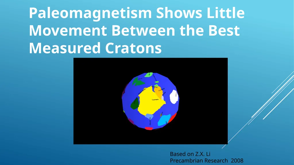 Did Plate tectonics start with a big bang? David - slide 21 of 28