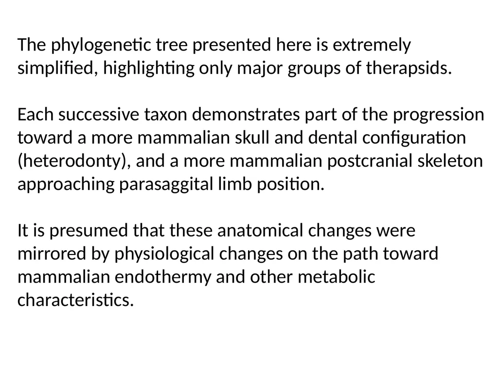 Stuart S. Sumida Biology 342 (Over) Simplified - slide 4 of 22