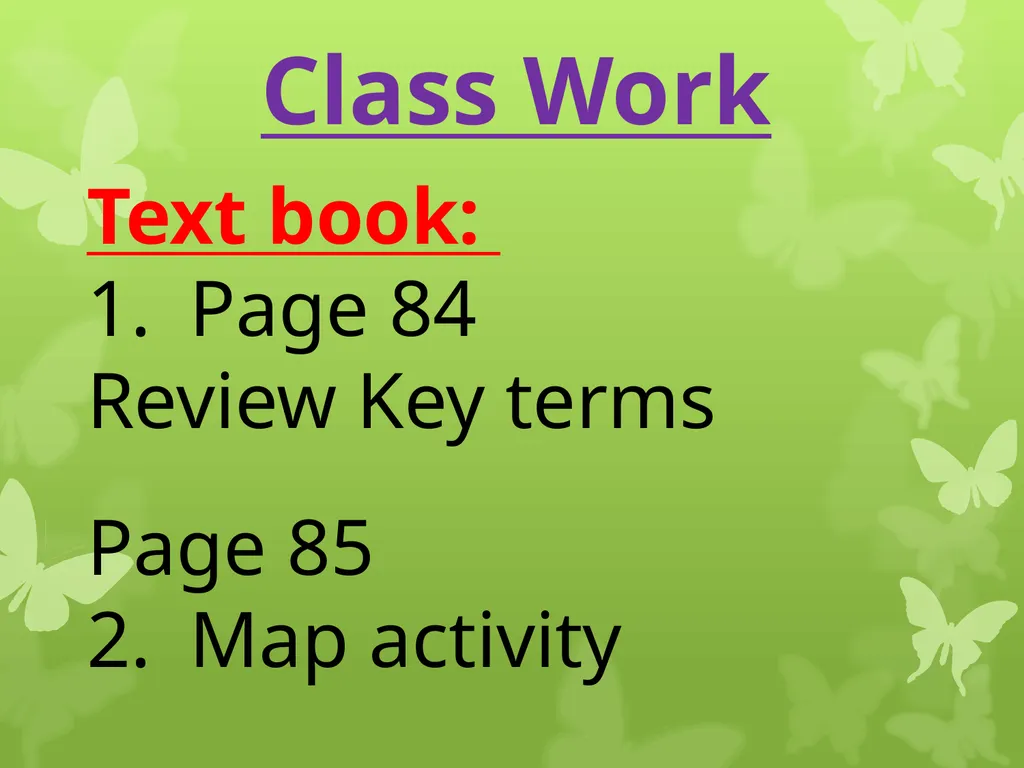 CARDIO LOOK AT PAGE 78. BASED ON THE MAP, IN - slide 15 of 15