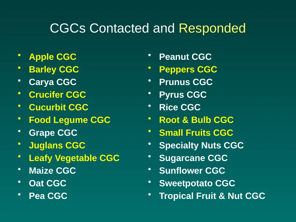 National Germplasm Resources Laboratory Plant - slide 4 of 11