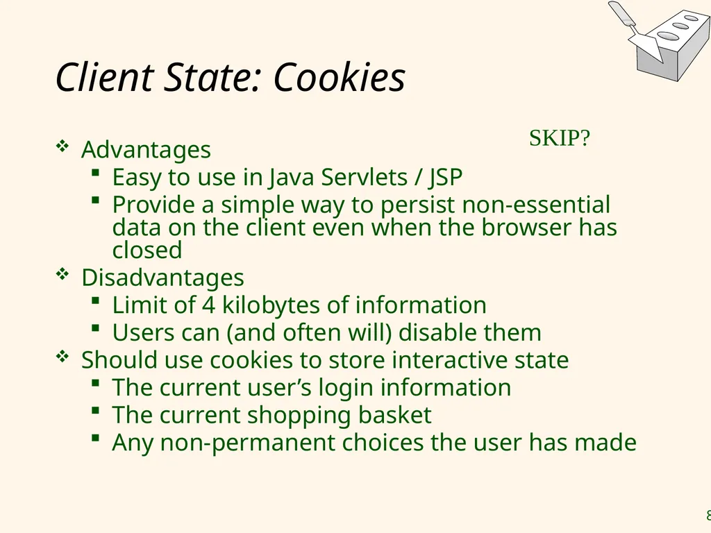 Database-Backed Internet Applications Chapter 7 - slide 81 of 123