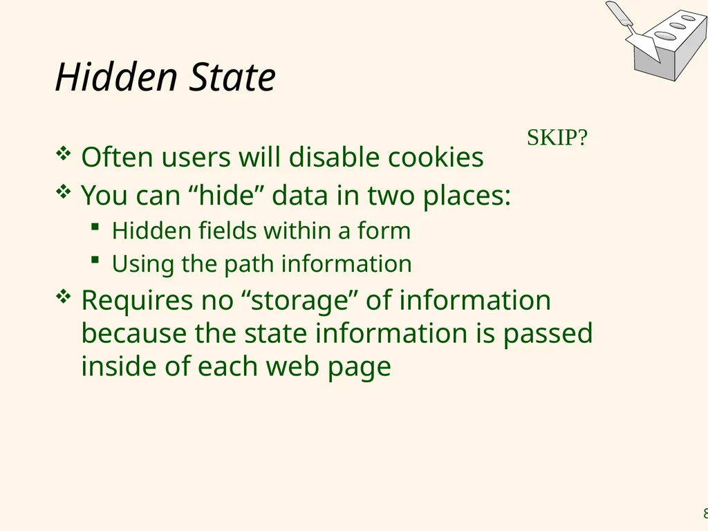 Database-Backed Internet Applications Chapter 7 - slide 83 of 123