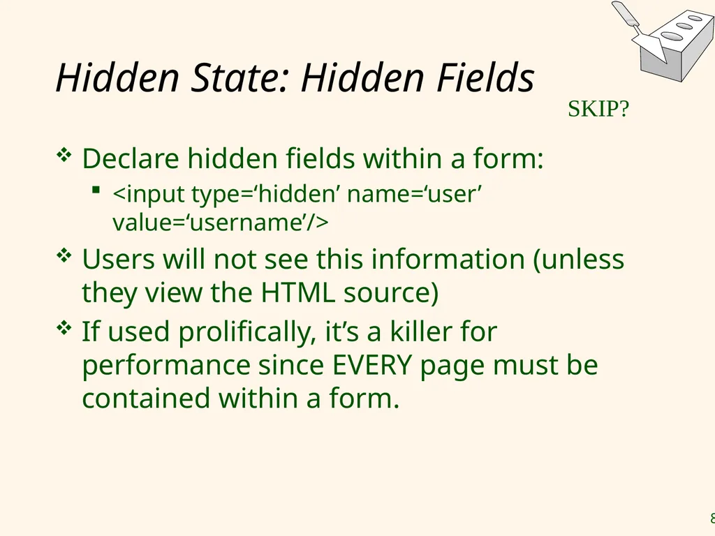 Database-Backed Internet Applications Chapter 7 - slide 84 of 123