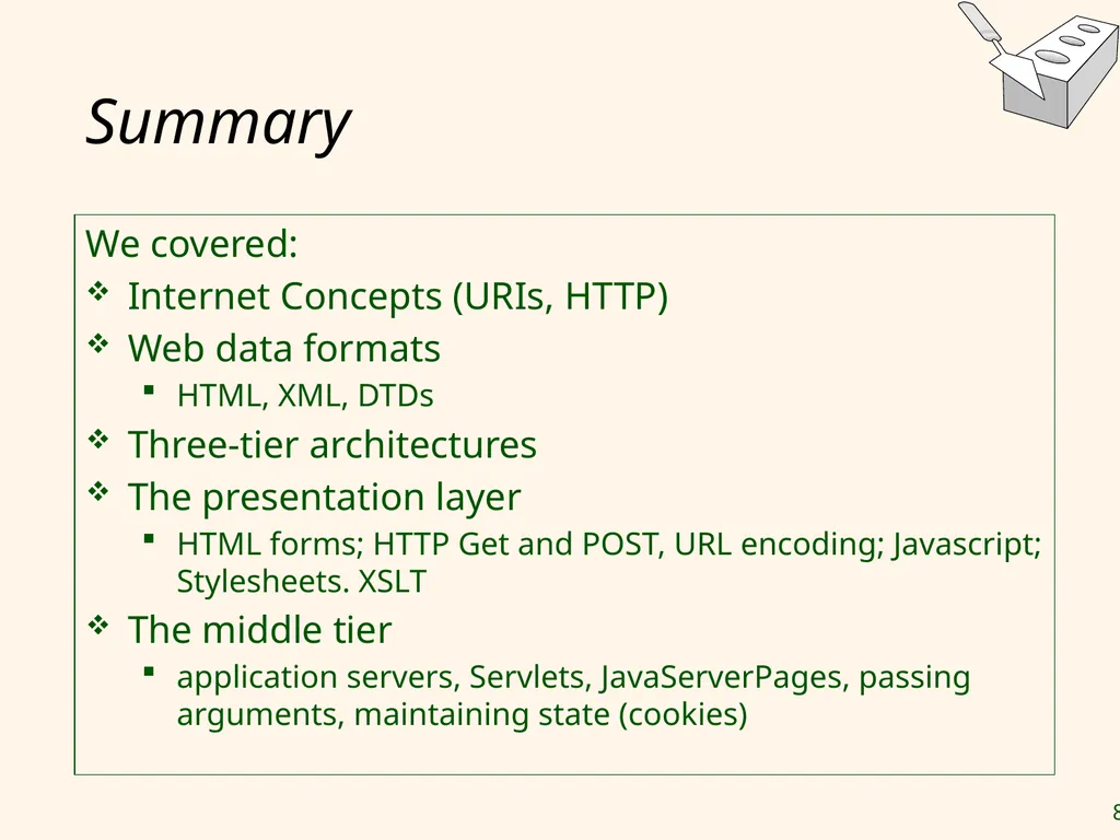Database-Backed Internet Applications Chapter 7 - slide 87 of 123