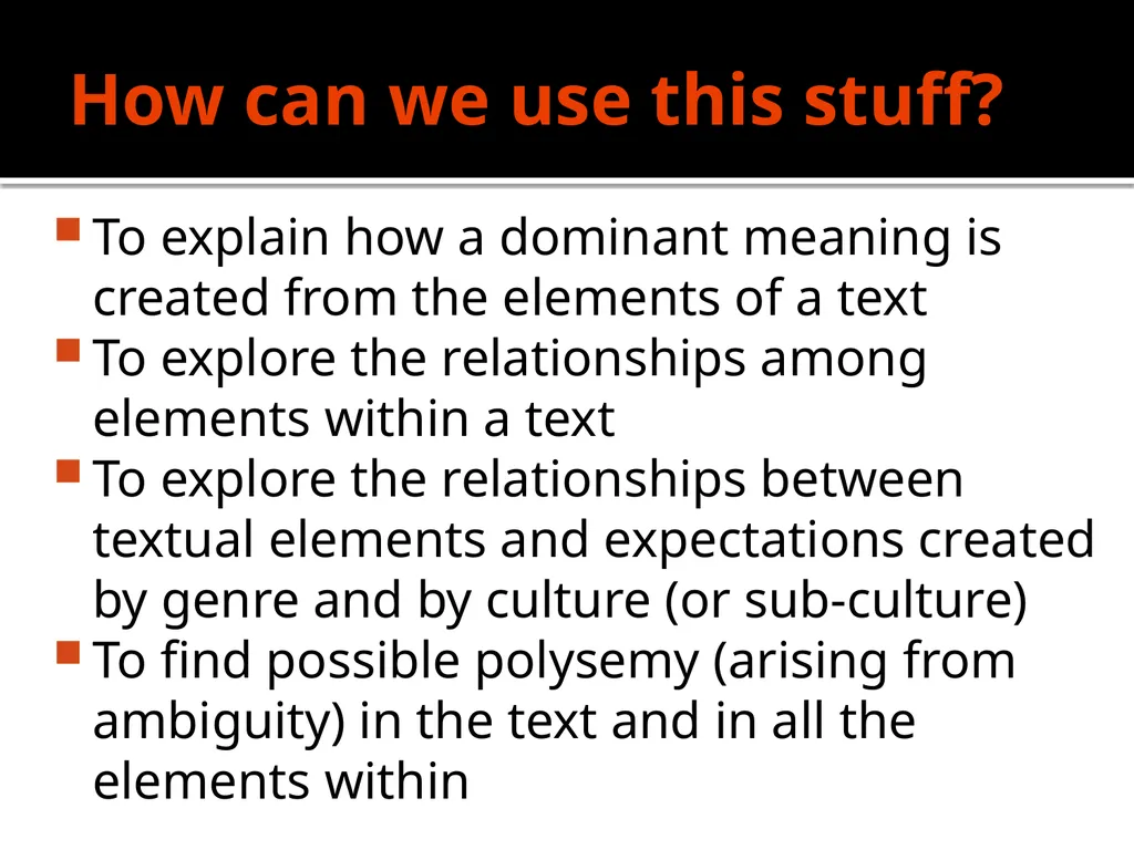 Structuralism Introduction & Theoretical - slide 28 of 32