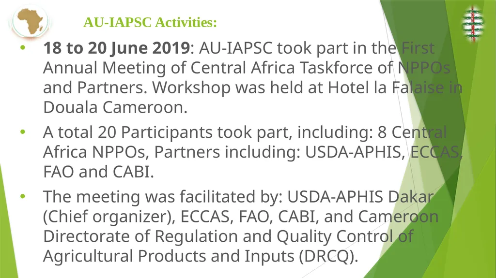 AU – IAPSC SUMMARY REPORT 31ST TECHNICAL - slide 9 of 14