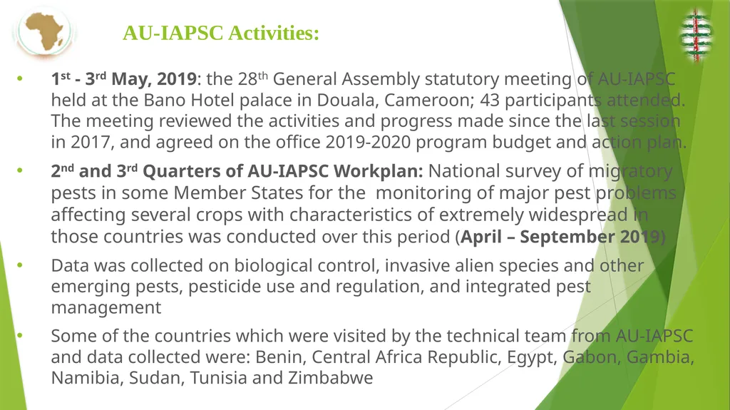 AU – IAPSC SUMMARY REPORT 31ST TECHNICAL - slide 8 of 14