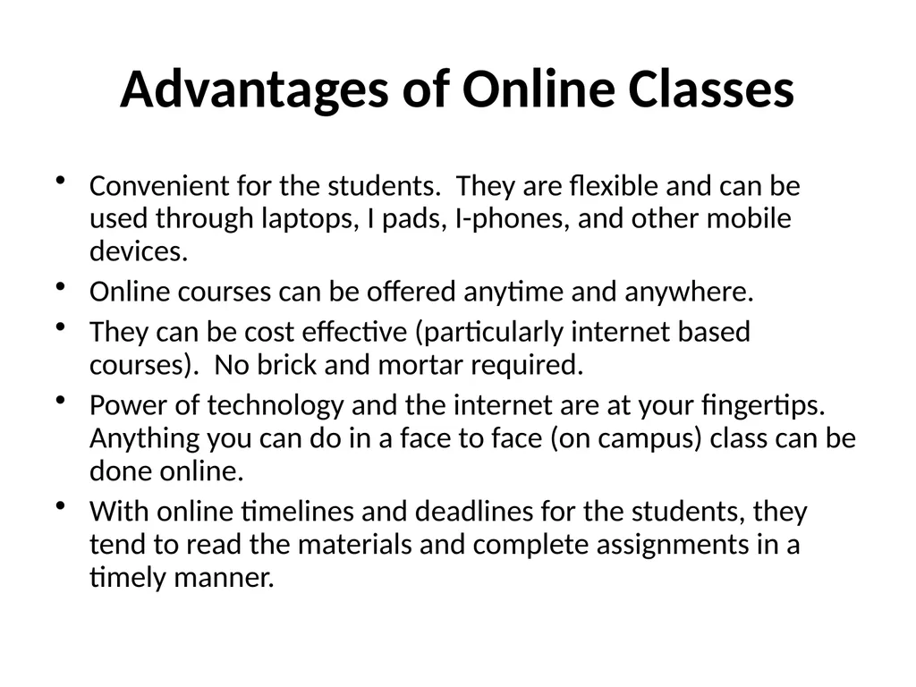 Sport Management Online Education: A View Toward - slide 6 of 17