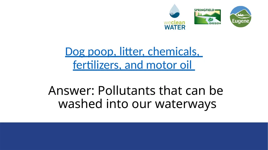 Rainwater that flows over streets, driveways, and - slide 5 of 33