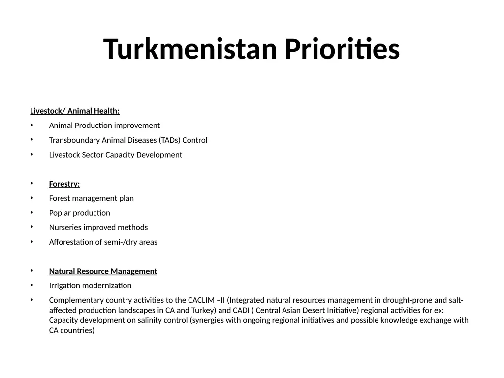 Livestock/ Animal Health: Animal Production - slide 1 of 2