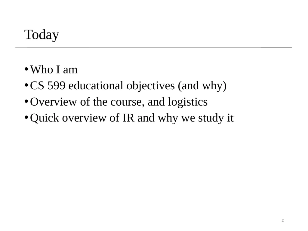 Introduction Sampath Jayarathna Cal Poly Pomona - slide 2 of 48