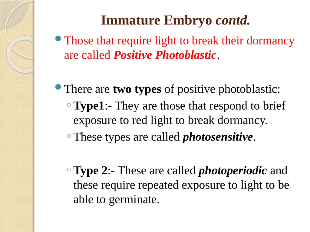 DORMANCY John L. Terlabie DORMANCY Dormancy refers - slide 14 of 43