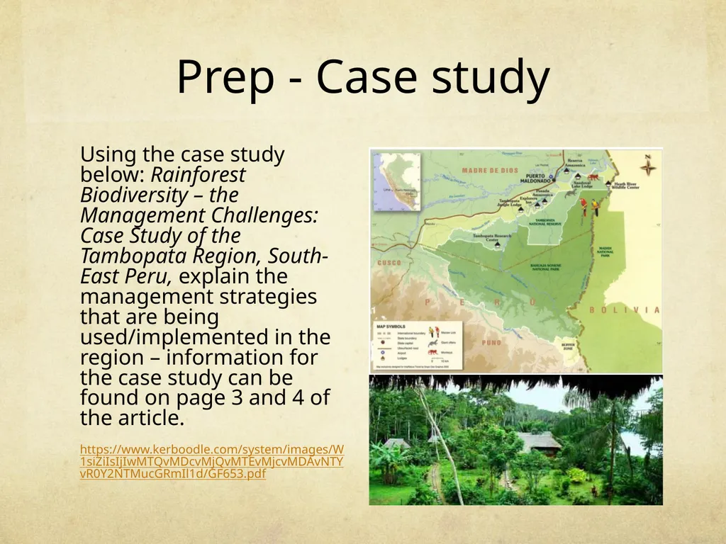 Strategies for managing the tropical rainforest - slide 5 of 6