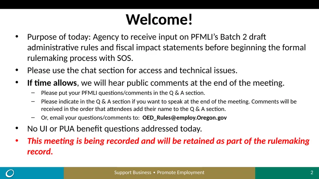 Paid Family and Medical Leave Insurance (PFMLI) - slide 2 of 19