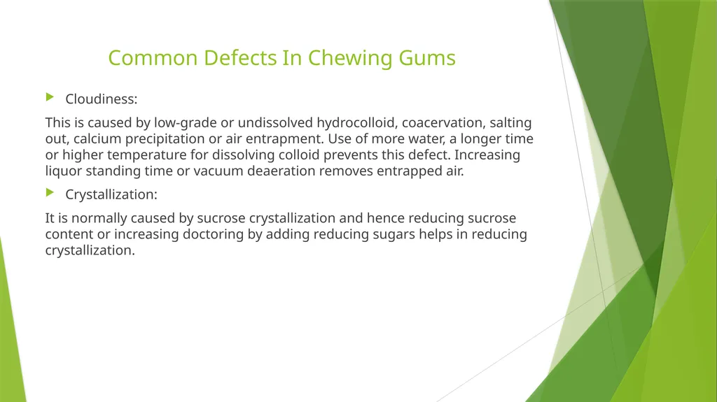 CHEWING GUMS AND BUBBLE GUMS Department : Dairy - slide 22 of 24