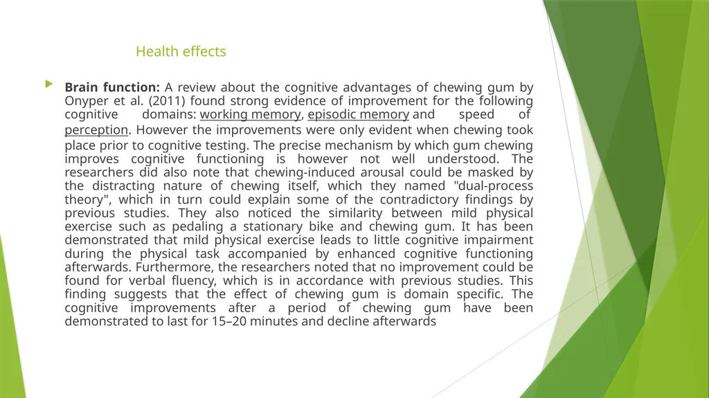 CHEWING GUMS AND BUBBLE GUMS Department : Dairy - slide 19 of 24