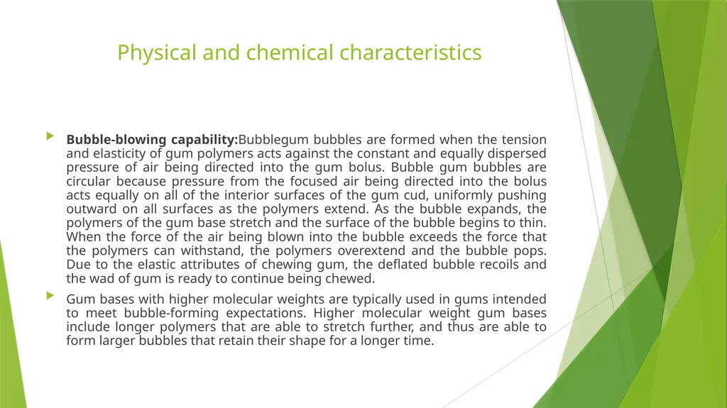 CHEWING GUMS AND BUBBLE GUMS Department : Dairy - slide 17 of 24