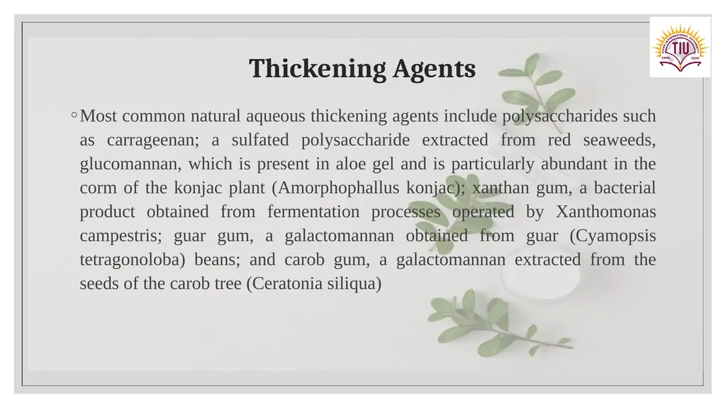 PHYTOCOSMETICS PHAR 535 Dr. ESRA TARIQ Formulation - slide 7 of 15