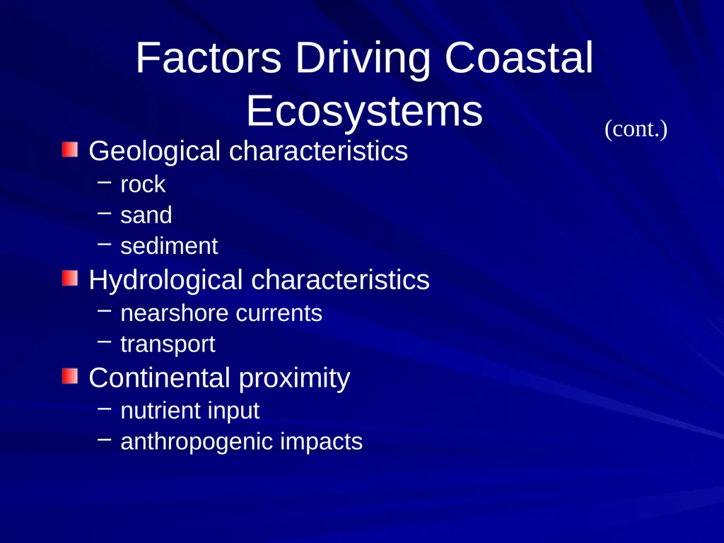 Coastal Ecosystems: Salt Marshes and Mangroves - slide 3 of 22