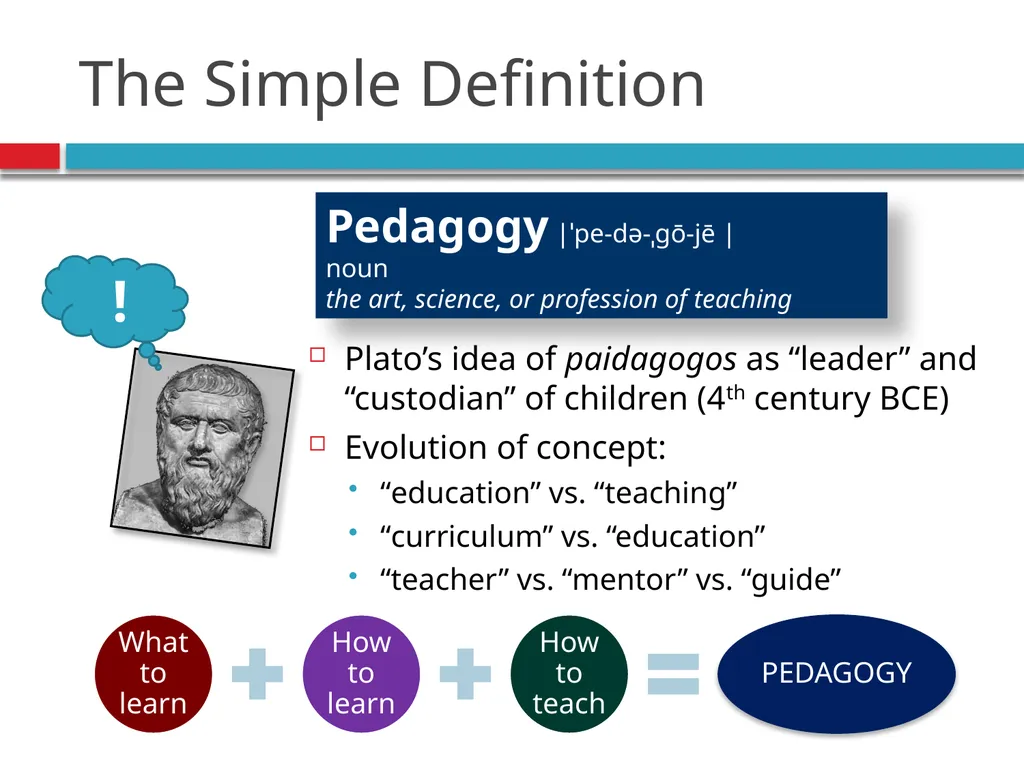 Pedagogy, Andragogy, and online course design - slide 5 of 32