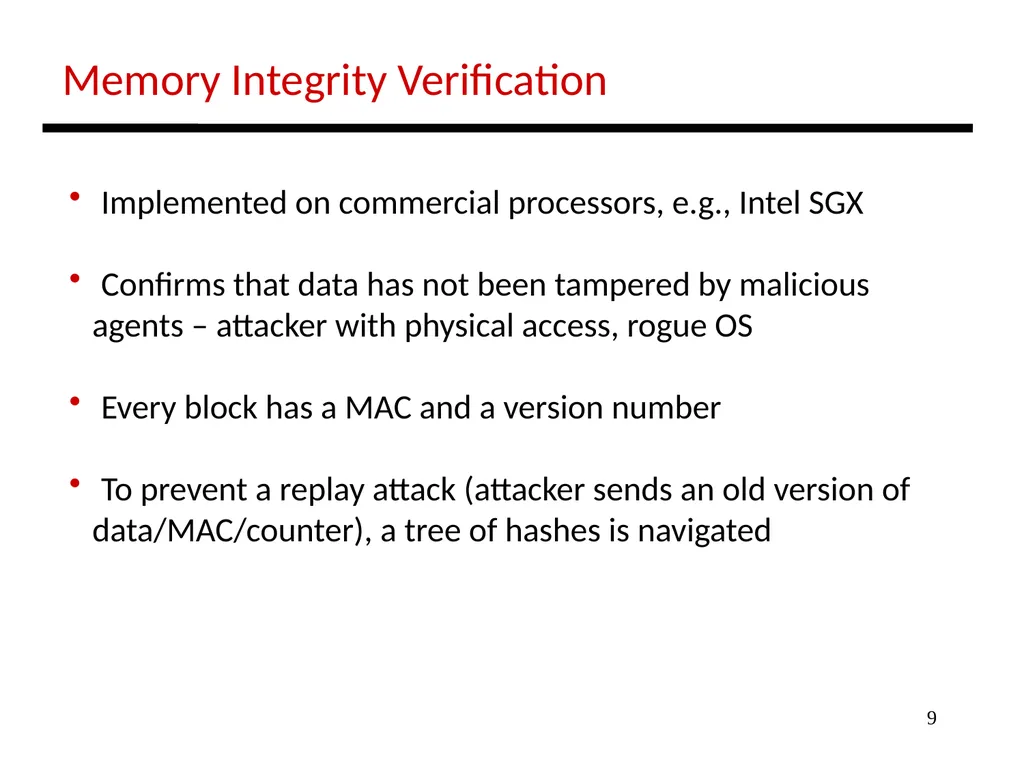 1 Lecture: Security Topics: Spectre and Meltdown - slide 9 of 11