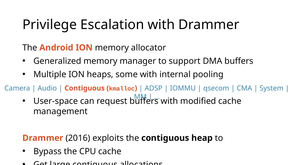 GuardION: Practical Mitigation of DMA-based - slide 17 of 48