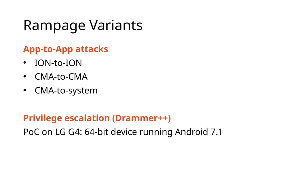 GuardION: Practical Mitigation of DMA-based - slide 33 of 48