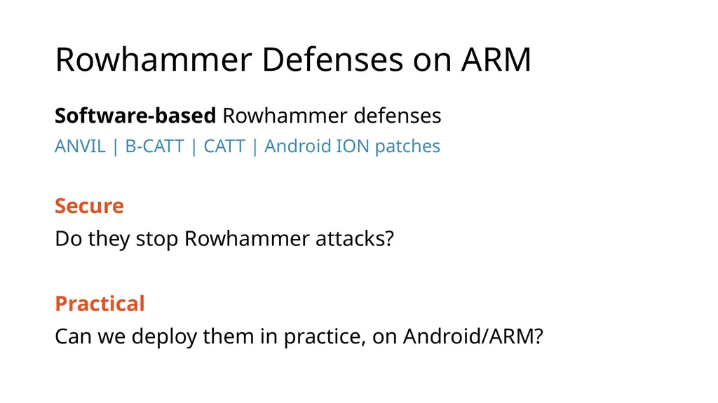 GuardION: Practical Mitigation of DMA-based - slide 19 of 48
