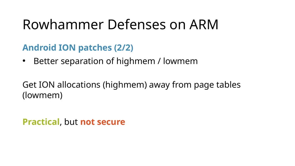 GuardION: Practical Mitigation of DMA-based - slide 30 of 48