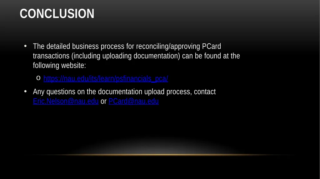 October 21, 2016 Eric Nelson PCard Supporting - slide 16 of 16