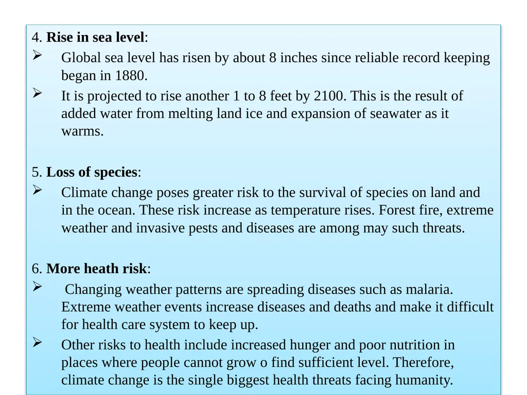 Unit 4 International Environmental problems - slide 10 of 12