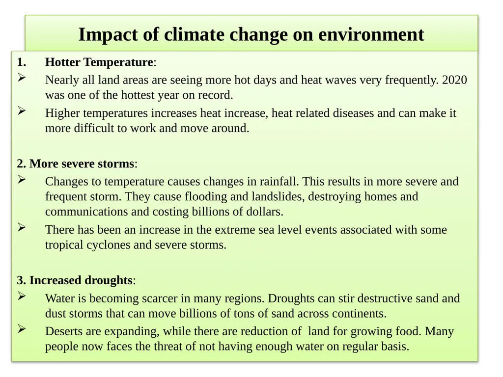 Unit 4 International Environmental problems - slide 9 of 12