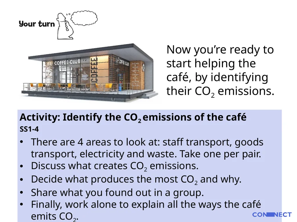 Carbon First, learn how to work out where CO2 - slide 11 of 19