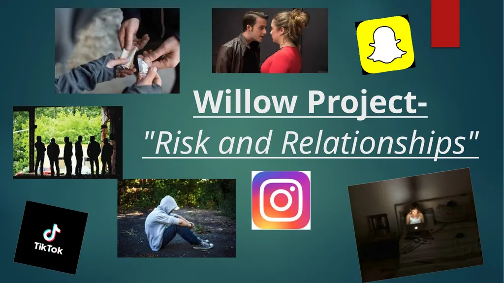Willow Project- "Risk and Relationships" Who are - slide 1 of 12