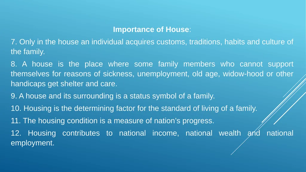 Topic Home management BA PART II HONS., 2nd PAPER - slide 4 of 16