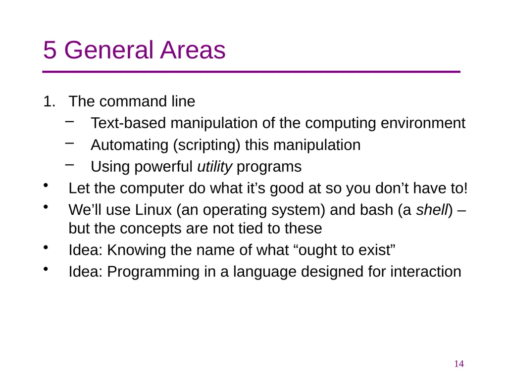 CSE 374 Programming Concepts & Tools Hal Perkins - slide 14 of 29