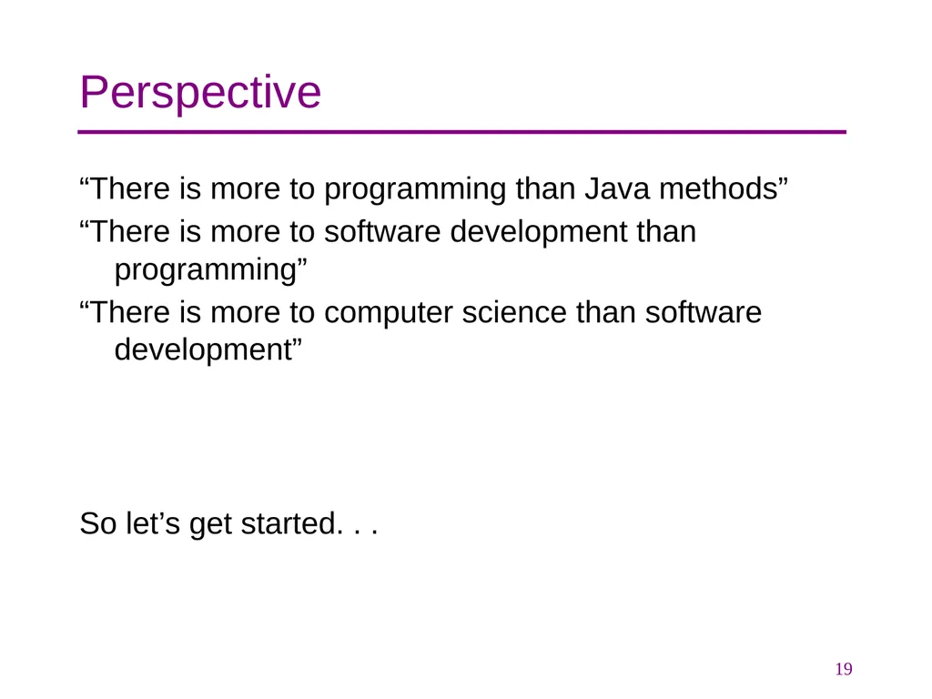 CSE 374 Programming Concepts & Tools Hal Perkins - slide 19 of 29