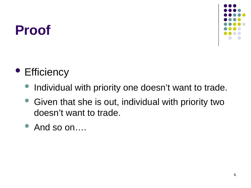 House Allocation and Kidney Exchange 1 House - slide 6 of 36